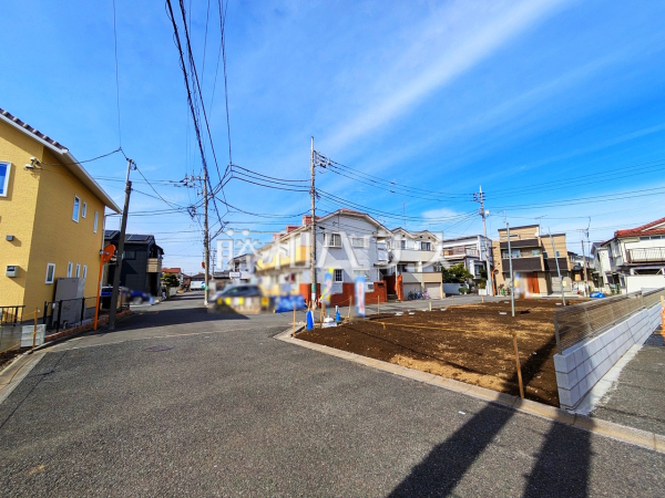 接道状況および現場風景　【練馬区土支田３丁目】