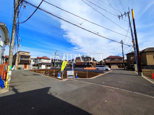接道状況および現場風景　【練馬区土支田３丁目】