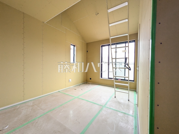 B号棟　居室(施工中)　【練馬区土支田３丁目】