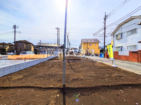 B号地　現地写真　【練馬区土支田３丁目】