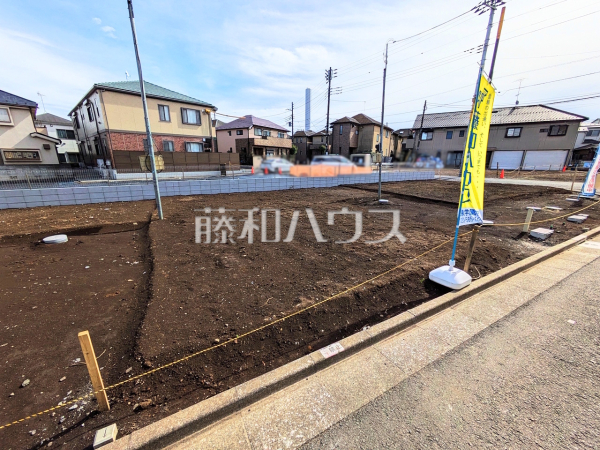 B号地　現地写真　【練馬区土支田３丁目】