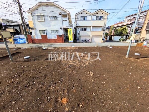 B号地　現地写真　【練馬区土支田３丁目】