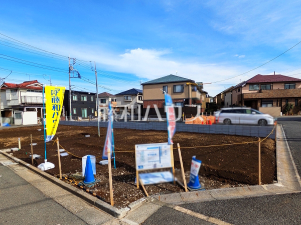 C号地　現地写真　【練馬区土支田３丁目】