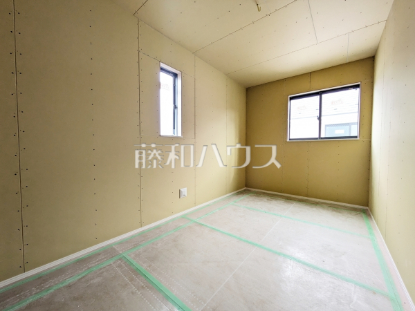 C号棟　居室(施工中)　【練馬区土支田３丁目】