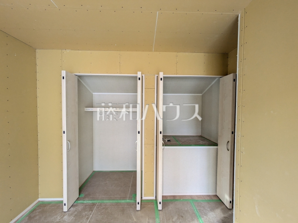 C号棟　収納(施工中)　【練馬区土支田３丁目】