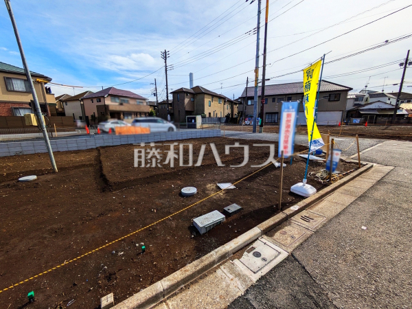 C号地　現地写真　【練馬区土支田３丁目】