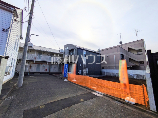 接道状況および現場風景　【調布市仙川町３丁目】