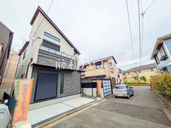 接道状況および現場風景　【調布市仙川町３丁目】