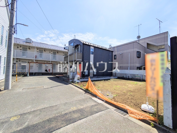接道状況および現場風景　【調布市仙川町３丁目】
