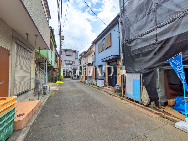 接道状況および現場風景　【朝霞市三原１丁目】