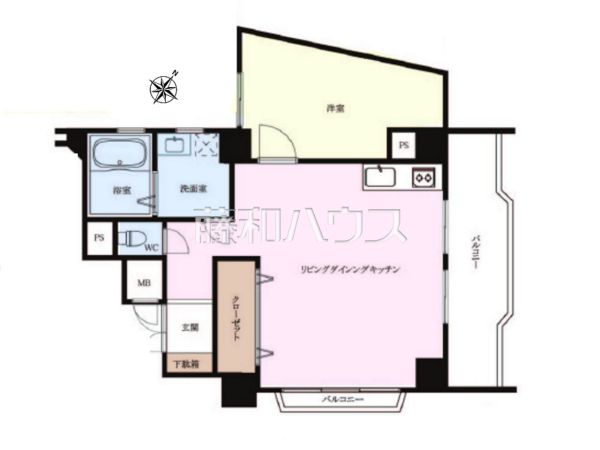 間取図　【シャンボール聖蹟桜ヶ丘】