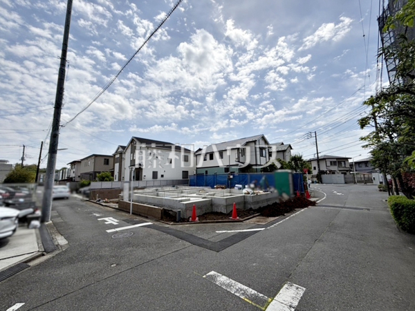 接道状況および現場風景　【調布市深大寺東町７丁目】