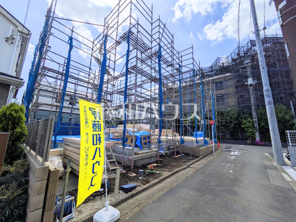 接道状況および現場風景　【調布市深大寺東町７丁目】