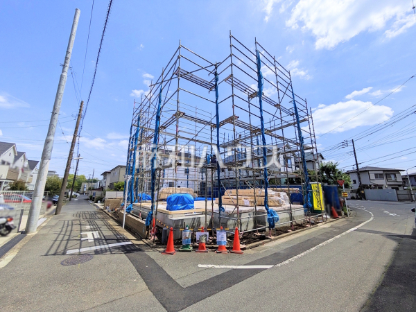 接道状況および現場風景　【調布市深大寺東町７丁目】