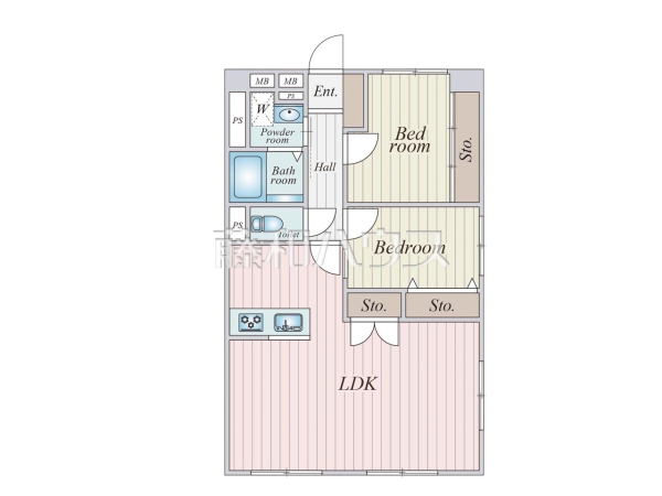 間取図　【東建中村橋マンション】