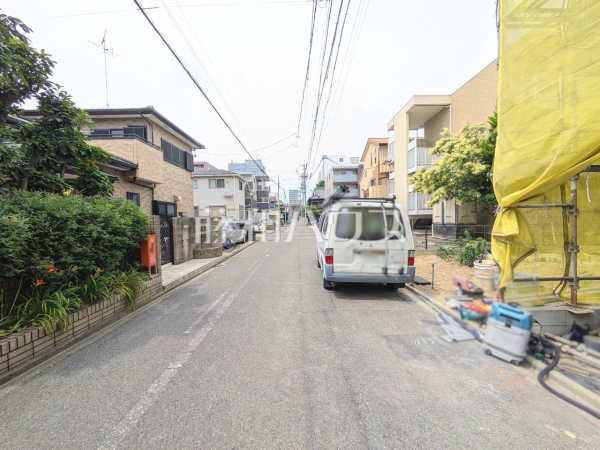接道状況および現場風景　【名古屋市北区東水切町２丁目】