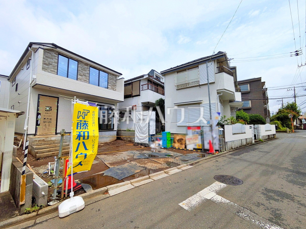 接道状況および現場風景　【狛江市岩戸南３丁目】