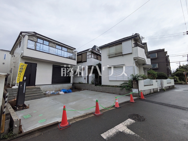 接道状況および現場風景　【狛江市岩戸南３丁目】