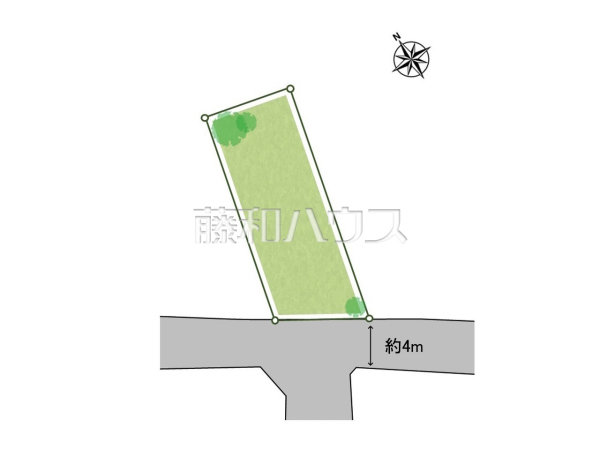 全体区画図　【狛江市岩戸南３丁目】