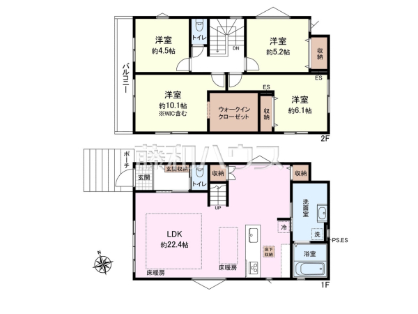 間取図　【狛江市岩戸南３丁目】
