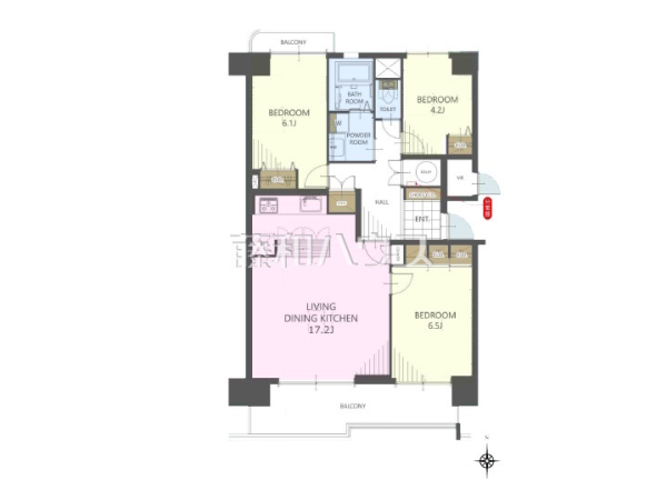 間取図 【ふよう香椎浜ハイツ】 間取図 【ふよう香椎浜ハイツ】