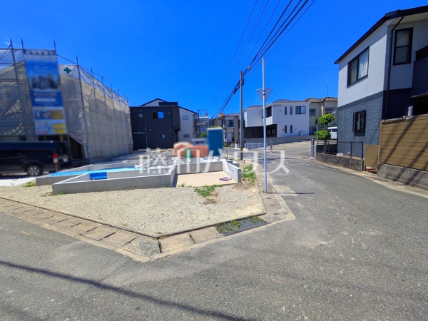 接道状況および現場風景　【福岡市南区横手３丁目】