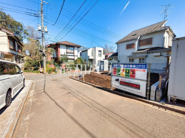 接道状況および現場風景　【東久留米市小山１丁目】