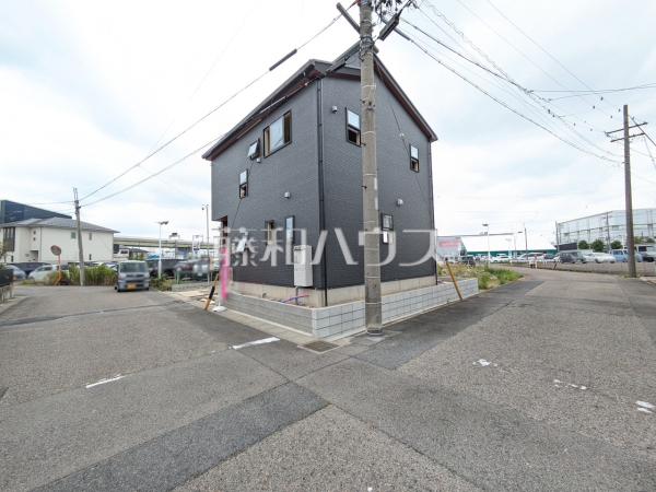 接道状況および現場風景　【北名古屋市中之郷南】