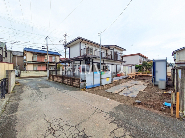 接道状況および現場風景　【昭島市東町４丁目】