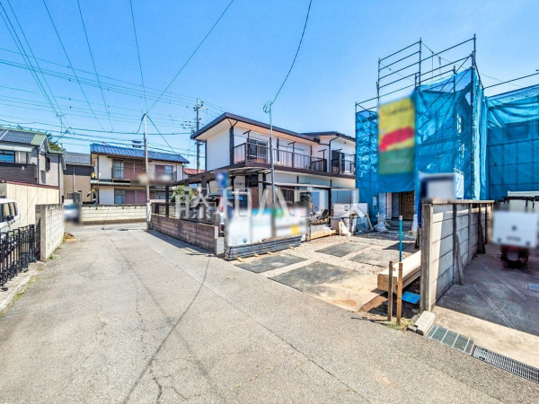 接道状況および現場風景　【昭島市東町４丁目】