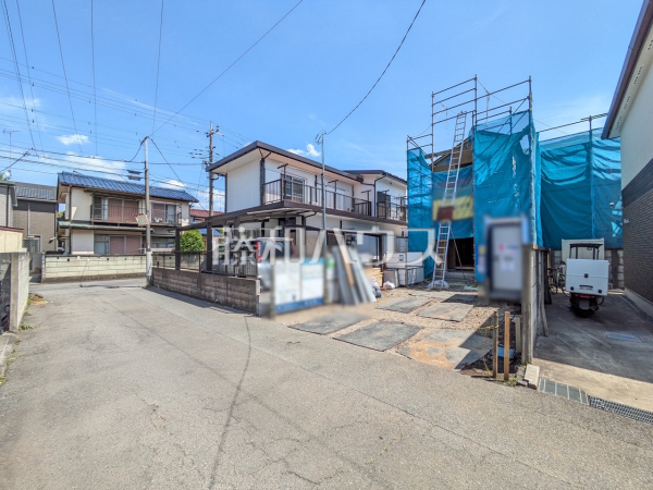 接道状況および現場風景　【昭島市東町４丁目】