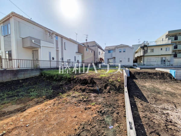 4区画　現地写真　【日野市東豊田４丁目】 周辺環境はもちろん、日当たりや設備仕様など、実際に行ってみないと分からないことも多くございます。営業担当がご案内いたしますので、お気軽にお問い合わせください。 