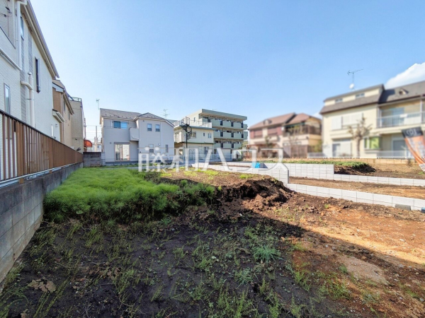 4区画　現地写真　【日野市東豊田４丁目】 物件の事、諸費用の事など、小さな疑問もお気軽にご連絡・ご相談下さい。 