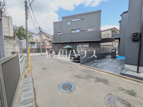 接道状況および現場風景　【杉並区善福寺４丁目】