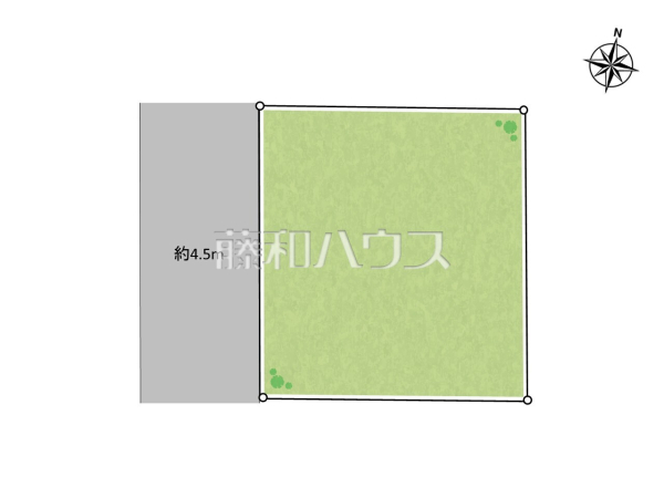 全体区画図　【杉並区善福寺４丁目】