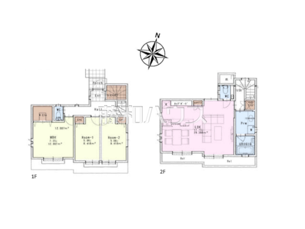 間取図　【杉並区善福寺４丁目】