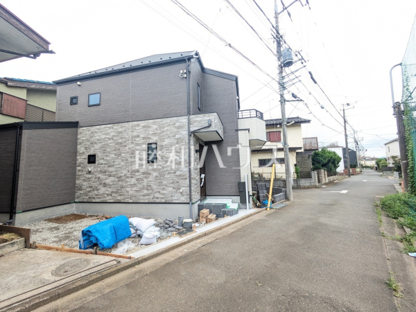 接道状況および現場風景　【清瀬市上清戸１丁目】
