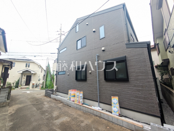 接道状況および現場風景　【清瀬市上清戸１丁目】