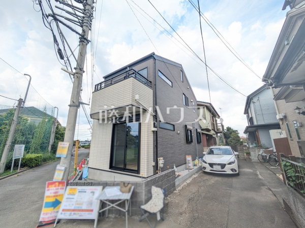 接道状況および現場風景　【清瀬市上清戸１丁目】