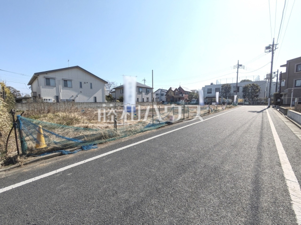 接道状況および現場風景　【練馬区南大泉２丁目】