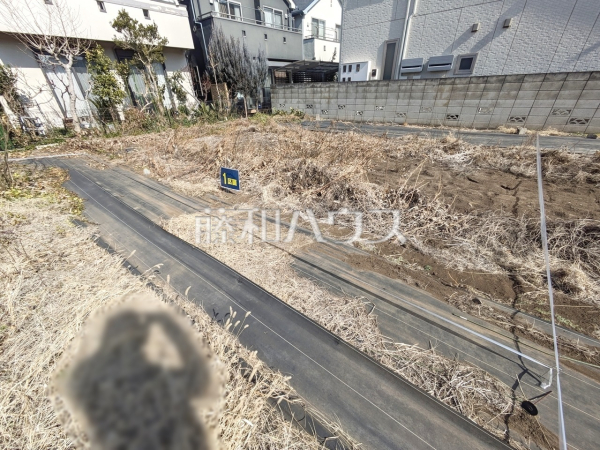 1号地　現地写真　【練馬区南大泉２丁目】
