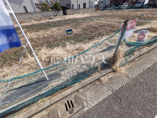 4号地　現地写真　【練馬区南大泉２丁目】