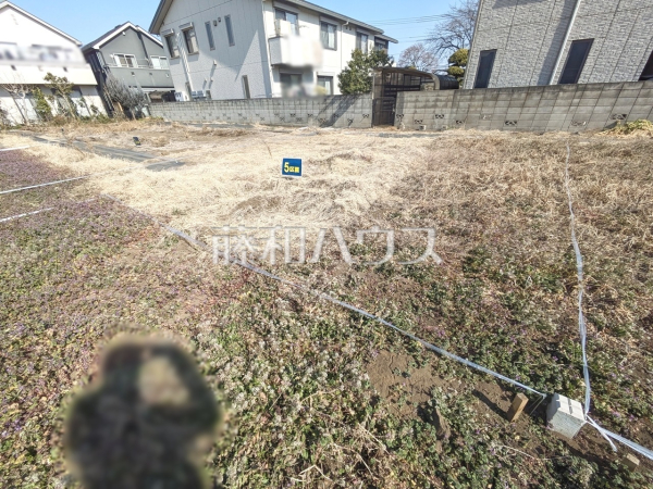 5号地　現地写真　【練馬区南大泉２丁目】