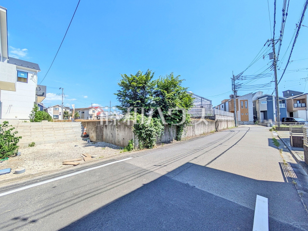 接道状況および現場風景　【日野市新町５丁目】