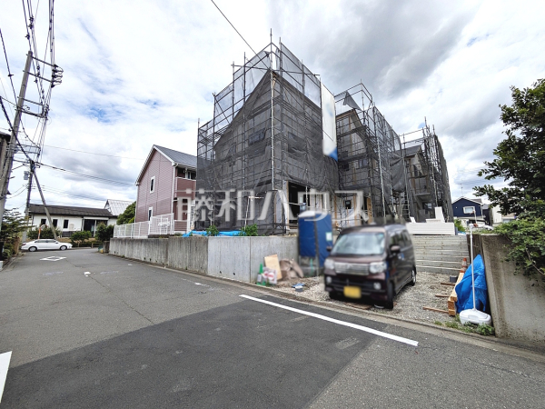 接道状況および現場風景　【日野市新町５丁目】