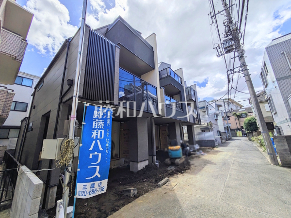 接道状況および現場風景　【小金井市本町２丁目】