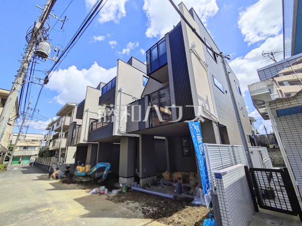 接道状況および現場風景　【小金井市本町２丁目】