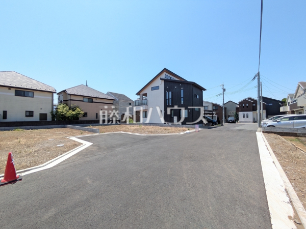 接道状況および現場風景　【立川市柏町２丁目】
