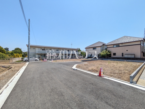 接道状況および現場風景　【立川市柏町２丁目】