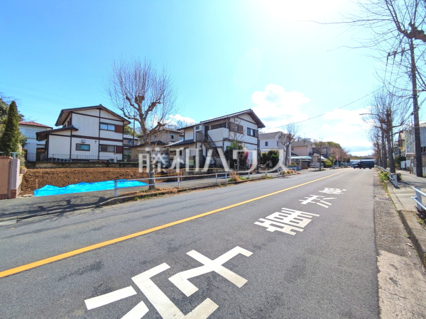 接道状況および現場風景　【八王子市片倉町】